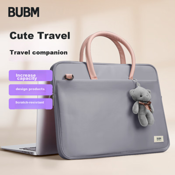 BRINCH laptop bag 15/16 inch business thin and light travel suitable for Xiaomi Apple Huawei laptop bag