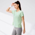 361° short-sleeved T-shirt women's spring and summer quick-drying clothes round neck printing breathable loose sports casual wear 662424115-6 - Image 3