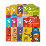 BANGSON 3-6 years old coloring book painting picture book baby quiet book infant children's toys boys and girls birthday gift - Image 2