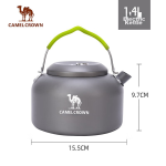 CAMELCROWN outdoor camping picnic kettle pot aluminum alloy large capacity small exquisite camping cooker travel accessories