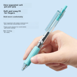 Snow White PVN-166 quality straight liquid ballpoint pen 8 black 2 blue 2 red student needle-type signature pen special pen for examination 0.5mm 12 pieces/box - Image 2