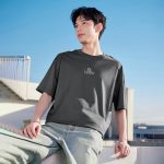 361° T-shirt short-sleeved summer men's and women's breathable loose printed round neck sports casual wear 632519105-1 - Image 3