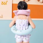 361° Children's swimming ring lifebuoy learning swimming equipment beginner swimming ring underarm inflatable portable swimming ring - Image 8
