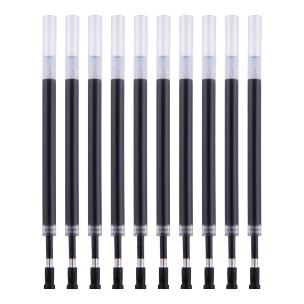 TANOSEE gel pen refill classic push-type gel pen refill 0.5mm student office black 10 SW-8905-BK