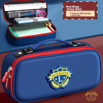 [Lowest price on the entire network] Shuxing 5-layer super large capacity transparent pencil case for junior high school girls ins style Japanese style high-value girls elementary school students simple high school students middle school students pencil case pencil case multi-layer stationery bag - Image 3