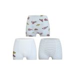 Aimer kids Aimer children's boys stand-up modal mid-waist boxer briefs 3 pack AK223B675 racing stripes 140 - Image 5