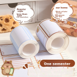 Deli [Super Hot Sale] A4/60 Page Data Book File Storage Book Insert Bag Student Test Paper Storage Bag Award Certificate Collection Book Office Supplies File Protection 33660 - Image 5