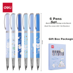 BAOKE PC2308 1.0mm black large capacity gel pen office water pen frosted pen business signature pen 12 pieces/box - Image 6