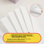 [Lowest price on the whole network] Faramont business notebook A5 thick buckle notepad sheepskin notebook stationery diary work log office meeting record book can be customized A5-gray - Image 4