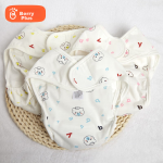 Babyprints baby diaper pocket diaper breathable waterproof anti-leakage washable large size 3 pack blue and yellow