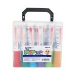 Deli 0.38mm full needle tube uncapped neutral pen refill water pen signature pen refill red 20 pieces/box A701 - Image 6
