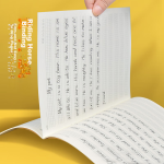 [Lowest price on the whole network] SIMAA A4/40 page data book [upgrade buckle model] student multi-layer test paper storage bag folder pregnancy test report insert storage book dogwood powder 22480 - Image 10