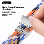 BHO suitable for apple watch strap apple watch s10/ultra2/s9/se nylon braided loop strap iwatch s8/7/6/5/4 buckle watch strap - Image 6