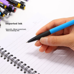 Dianshi Space Capsule Automatic Pencil Push-type Mechanical Pencil Children's Painting Primary School Students Use ins Japanese Style High Value 0.7 (Yellow Rod) 1 Pencil + 1 Box of Lead Core - Image 2