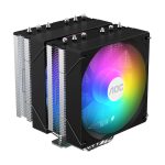 AOCT6FB/93 Black CPU Air Cooling Radiator Big Frost Tower (/Dual Tower 6 Heat Pipes/Nickel Plating Process/PWM Temperature Control/Hydraulic Silent/Support Multi-Platform/TDP230W) - Image 5
