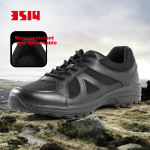 3514 training shoes men's non-slip wear-resistant outdoor sports shoes lightweight hiking shoes men's duty shoes black 46 - Image 3