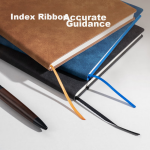 Deli leather notebook notepad meeting record book sheepskin thickened A5/120 sheets single BP103 blue (to be expected in the future) - Image 8