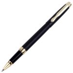 Deli 0.5mm/1.2mm small double-headed marker pen signature pen hook pen conference pen marker pen children's student 12 pieces/box black 6823 - Image 5