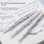 COMIX 60-pack ballpoint pen 0.7mm blue office stationery tools EB12 - Image 7