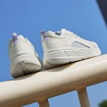 361° sports shoes men's spring and summer breathable retro all-match white casual shoes men's 672126611-3