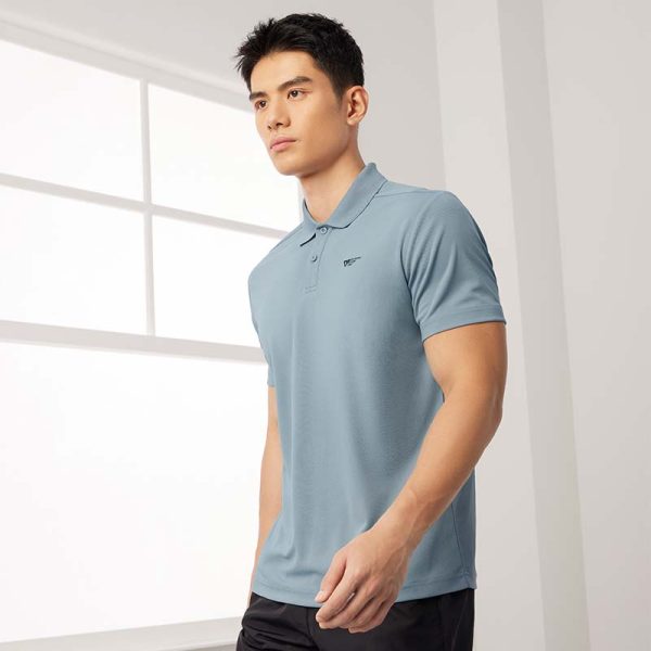 361° short-sleeved T-shirt men's spring and summer quick-drying clothes lapel polo shirt running fitness sportswear 652524102D-6