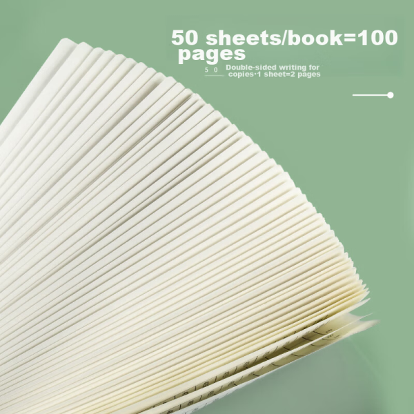 Shuxing 16k thick homework registration book 48 sheets for primary school students to use for grades 1, 2 and 3 to record homework. Cute copying homework record homework book teaching material 3 books