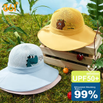 361° children's sun hat for boys and girls outdoor play sports anti-ultraviolet sunshade fisherman hat - Image 9