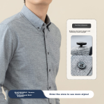 BLACKMONDAY [80 long-staple cotton] pure cotton long-sleeved shirt men's spring and autumn cotton free ironing men's casual business shirt - Image 6