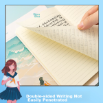 [Lowest price on the Internet] M&G stationery A5/64 sheets of plastic cover notebook notebook high-value error book middle school student postgraduate entrance examination diary fantasy 4 books APYSD60Q - Image 6