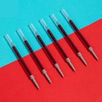 [Essential for back to school] TANOSEE gel pen imported from Japan, push-to-sign pen, journal pen, water pen, 0.5mm bullet head, macaron green rod, 1 piece TS-JJ15-MG