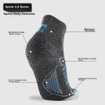 361° sports shoes for women, vast spring and summer versatile breathable thick-soled casual dad shoes for women 682236705F-6 - Image 4