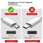 ALittleFlower is suitable for mobile phone data cable Huawei/Honor/Xiaomi/oppo/vivo Android data cable Micro/Mate8/7c/6/P8 power cable charging cable white 1 meter - Image 2