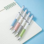 Schneider needle tube neutral pen 0.5mm smooth signature pen student exam office use large capacity straight liquid fountain pen 803 single pack - black - Image 3