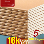 [Low price on the whole network] Faramon Faramon A5 notebook book simple thick notepad business meeting record book office stationery diary A5-black