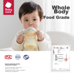 Babycare Straw Bottle 1-3 Years Old Direct Drinking Baby PPSU Big Baby Learning Drink Cup 12 Months + Gravity Ball Bottle 300ml - Image 6