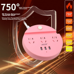 Acer socket / socket / socket / power strip / power strip / USB socket / extension board / wiring board round socket 3-position master control 1.5 meters OCB310-P (pink) - Image 2