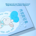 Zuo Lanzhe homework registration book for primary school students, homework error book, first grade, second grade, third grade classroom registration, thick homework record book, small book, blue - Image 6