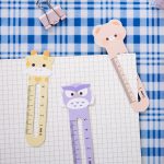 Yuhe cartoon ruler bookmark clip paper with scale 30 pieces cute animal student reward creative gift 4241 - Image 7