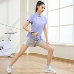 361° sports suit women's spring and summer running suit basketball fitness training yoga suit casual wear 662414001H-4 - Image 7