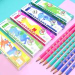 Deli thick head large capacity erasable whiteboard pen office teaching meeting student stationery easy to write and erase three times the writing ink volume 8 pieces/box SK520 red - Image 3