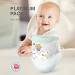 Babycare Camellia Baby Diapers Mini Pack M Size 26 Pieces (6-11kg) Flower Buds Gentle Baby Diapers Non-Wet Breathable - Image 5