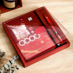 [Lowest price on the whole network] Faramont business notebook A5 thick buckle notepad sheepskin notebook stationery diary work log office meeting record book can be customized A5-brown - Image 9