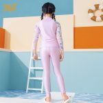 361° children's quick-drying bath towel cape with hood girls absorbent bath towel beach towel swimming bathrobe - Image 4