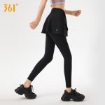 361° yoga pants cover skirt to prevent exposure one-piece outer wear sports hip-covering skirt short skirt yoga skirt cover running cover skirt - Image 8