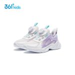 361° children's shoes children's running shoes summer boys and girls 3-14 years old large mesh knob running shoes blue 29 - Image 3