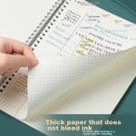 Deli 10 books 16K/20 sheets of blank letter paper letter paper notebook letterhead paper draft paper homework book 3433-6 - Image 5