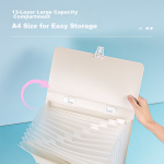[Lowest price on the Internet] M&G stationery B5/64 sheets of rubber cover notebook notebook high-value error book high school student postgraduate entrance examination diary fantasy 4 books APYSL60Q - Image 4