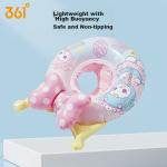 361° Children's swimming ring thickened life buoy anti-rollover girls beginner baby inflatable underarm ring - Image 6