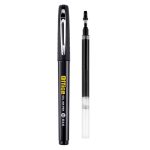 [Essential for back-to-school] KACO red push gel pen with transparent barrel, comfortable and soft grip, 0.5mm bullet tip, correction and homework correction, red signature pen, 5 pieces in red