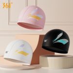 361° adult swimming cap for men and women, professional swimming cap, comfortable and not tight, enlarged head circumference swimming cap - Image 8